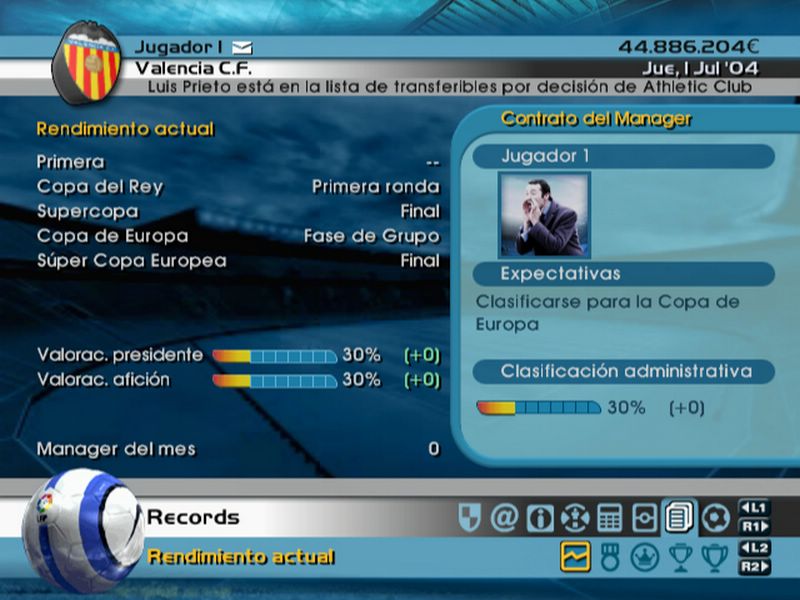 Manager de Liga 2005