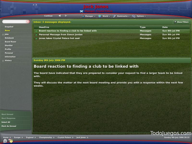 Football Manager 2007 - Imagen 4